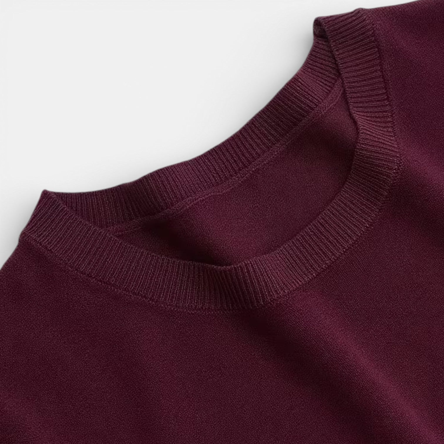 Women’s Knit Top Wool Blend Comfortable Classic Fit