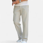 Men’s Trousers Straight Leg Smart Casual Regular Fit