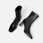 Women’s Ankle Boots Square Toe Block Heel Classic