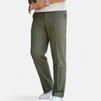 Men’s Trousers Straight Leg Smart Casual Regular Fit
