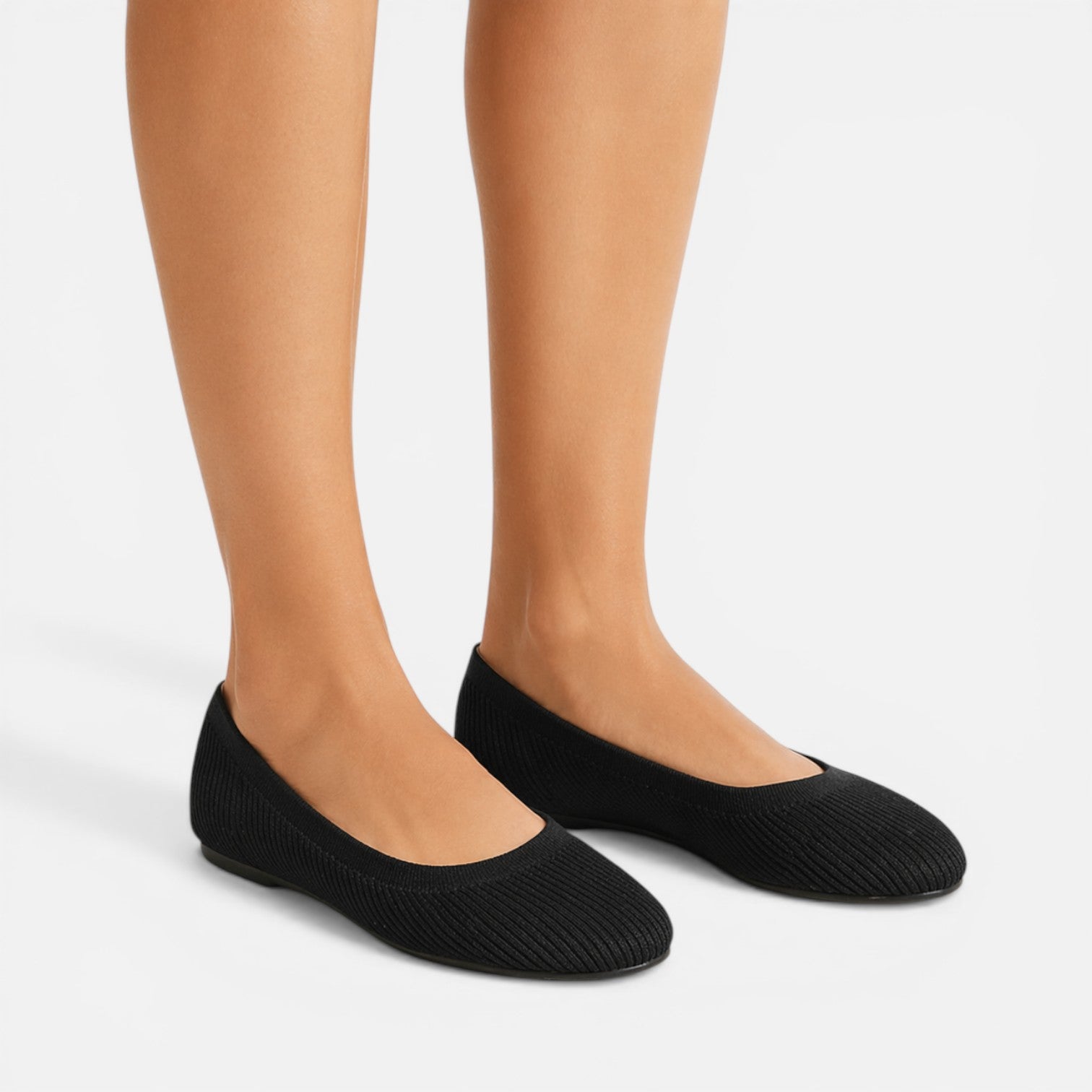 Felorro | Women’s Knit Ballet Loafers Comfort Slip-On Casual Shoes