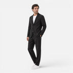 Felorro | Men’s Linen Suit Set Lightweight Breathable Summer Classic Fit