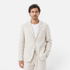 Felorro | Men’s Linen Suit Set Lightweight Breathable Summer Classic Fit