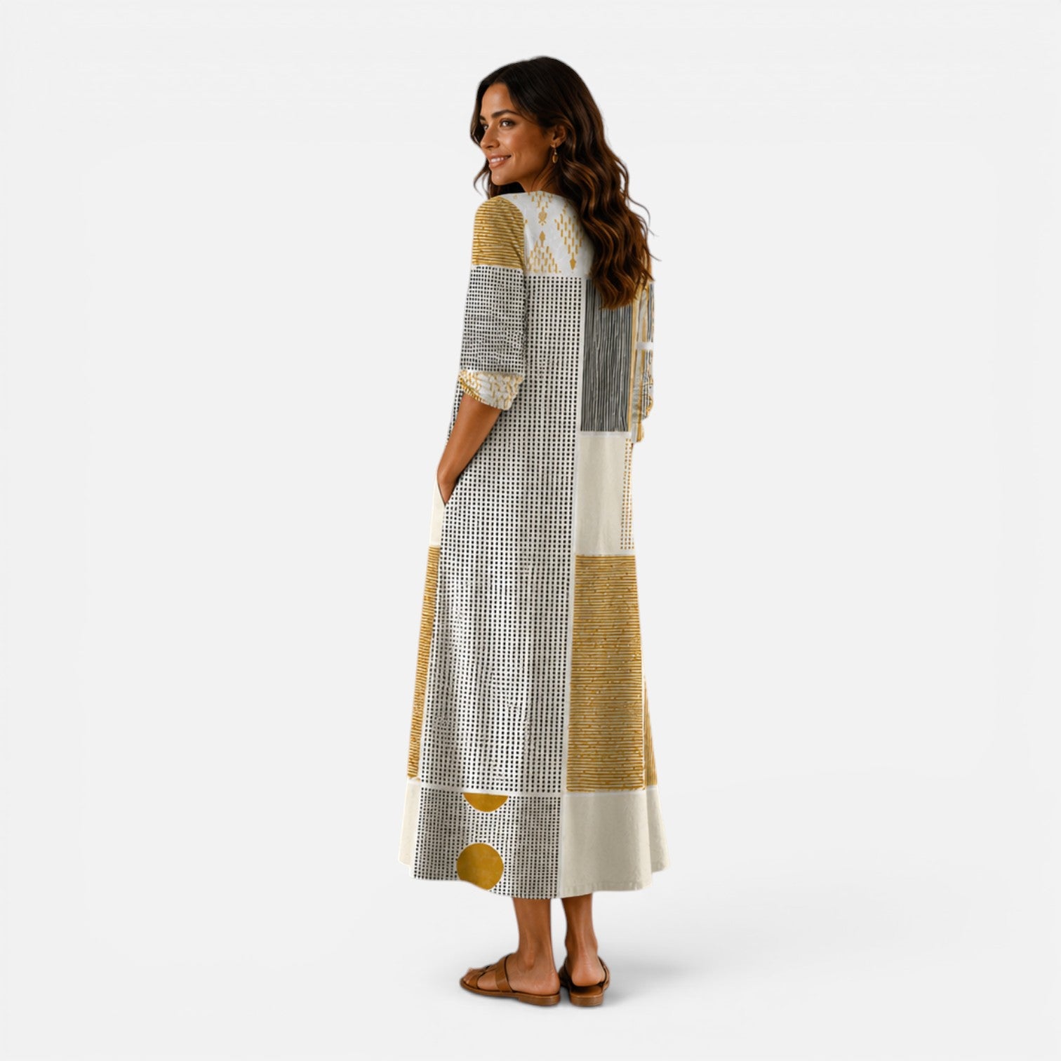 Felorro | Women’s Lightweight Summer Midi Dress