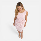 Felorro | Women’s Elegant Cocktail Dress – Slim Fit Bow Waist Party Wear
