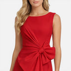 Felorro | Women’s Elegant Cocktail Dress – Slim Fit Bow Waist Party Wear