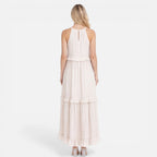 Felorro | Women’s Tiered Maxi Dress Lightweight Flowy Summer Halter Neck