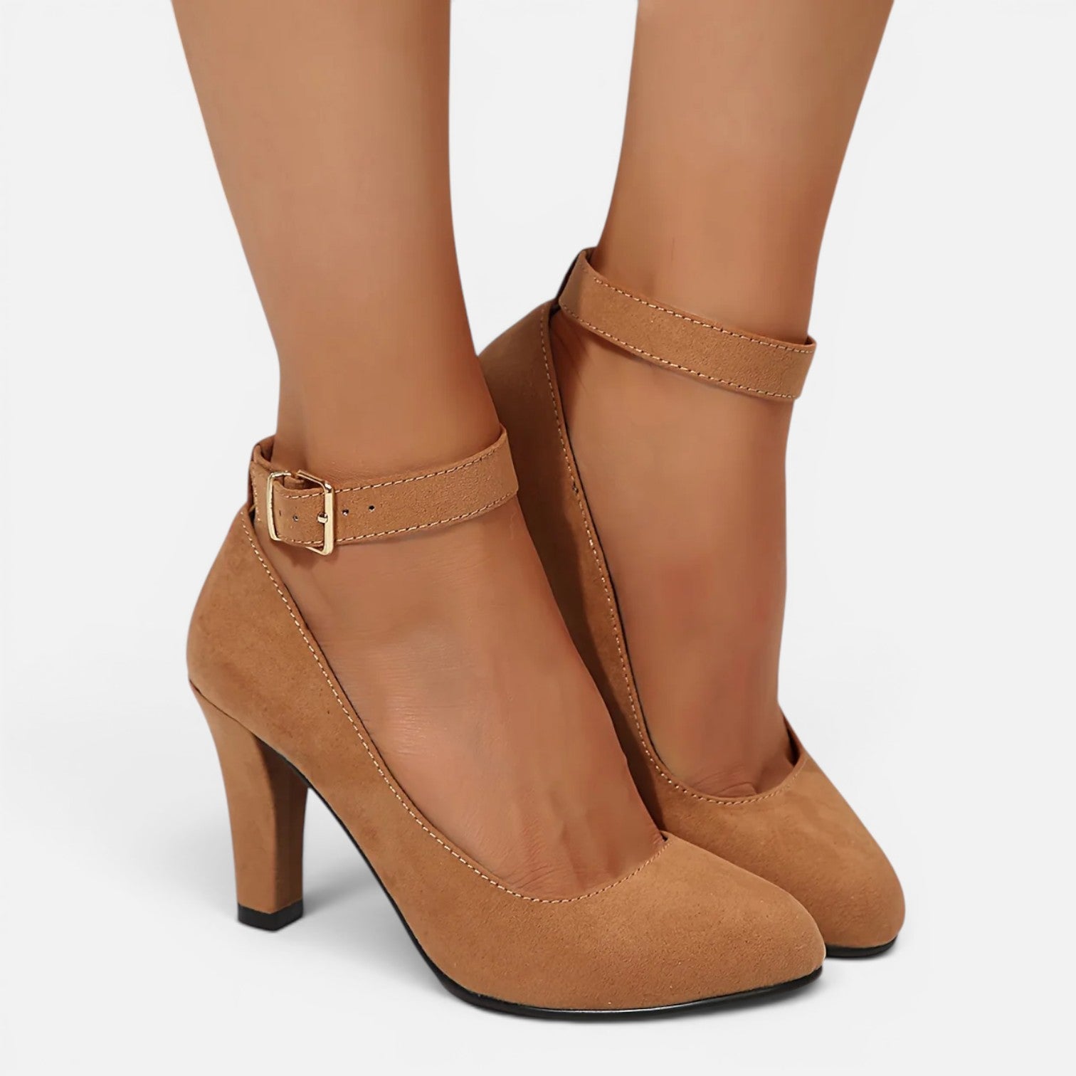 Felorro | Women’s Ankle Strap High Heels Classic Pointed Toe Sandals