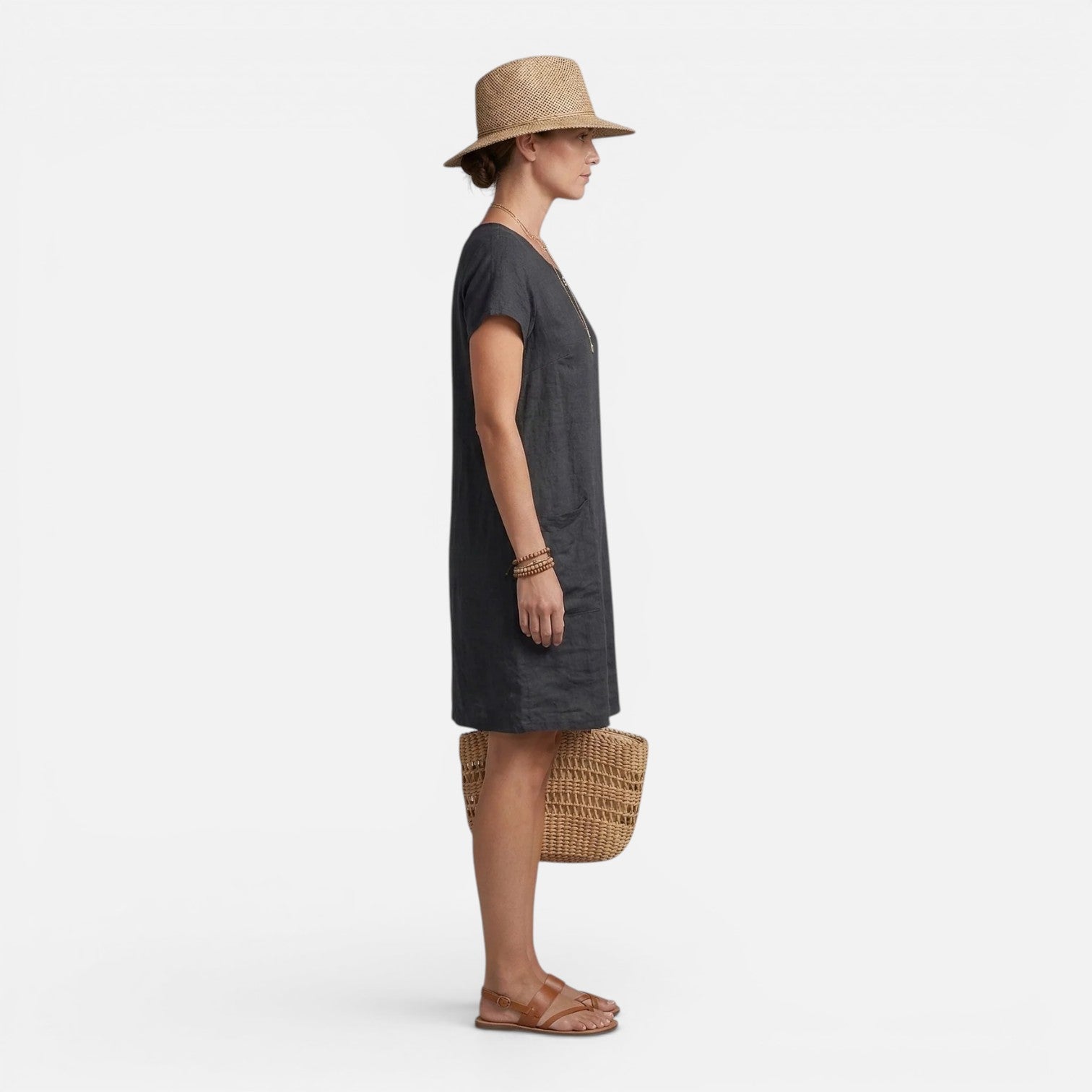 Felorro | Women’s Lightweight Dress Relaxed Fit Breathable Casual With Pockets