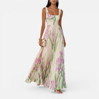 Felorro | Women’s Floral Elegant Maxi Dress