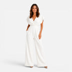Felorro | Women’s Wide Leg Jumpsuit with Pockets