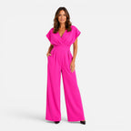 Felorro | Women’s Wide Leg Jumpsuit with Pockets