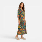 Felorro | Bohemian Floral Maxi Dress