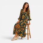 Felorro | Bohemian Floral Maxi Dress