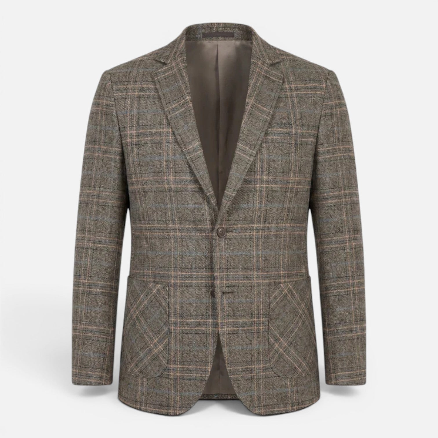 Felorro | Men's Checked Blazer Jacket Slim Fit