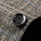 Felorro | Men's Checked Blazer Jacket Slim Fit
