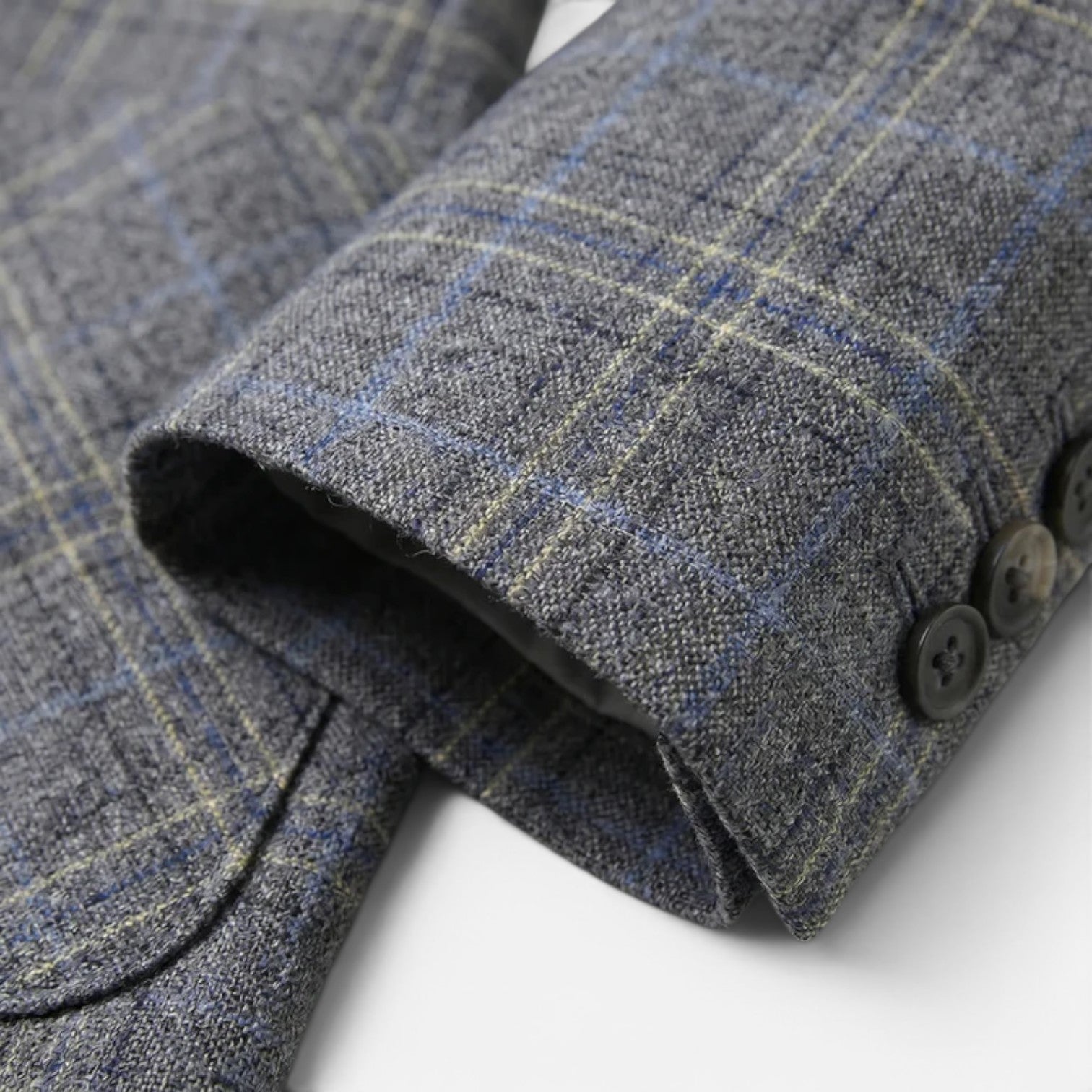 Felorro | Men's Checked Blazer Jacket Slim Fit