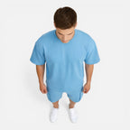 Felorro | Men’s Matching T-Shirt and Cargo Shorts Set Casual Summer