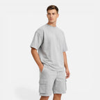 Felorro | Men’s Matching T-Shirt and Cargo Shorts Set Casual Summer
