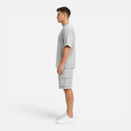 Felorro | Men’s Matching T-Shirt and Cargo Shorts Set Casual Summer