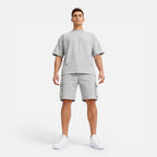 Felorro | Men’s Matching T-Shirt and Cargo Shorts Set Casual Summer