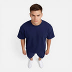 Felorro | Men’s Matching T-Shirt and Cargo Shorts Set Casual Summer