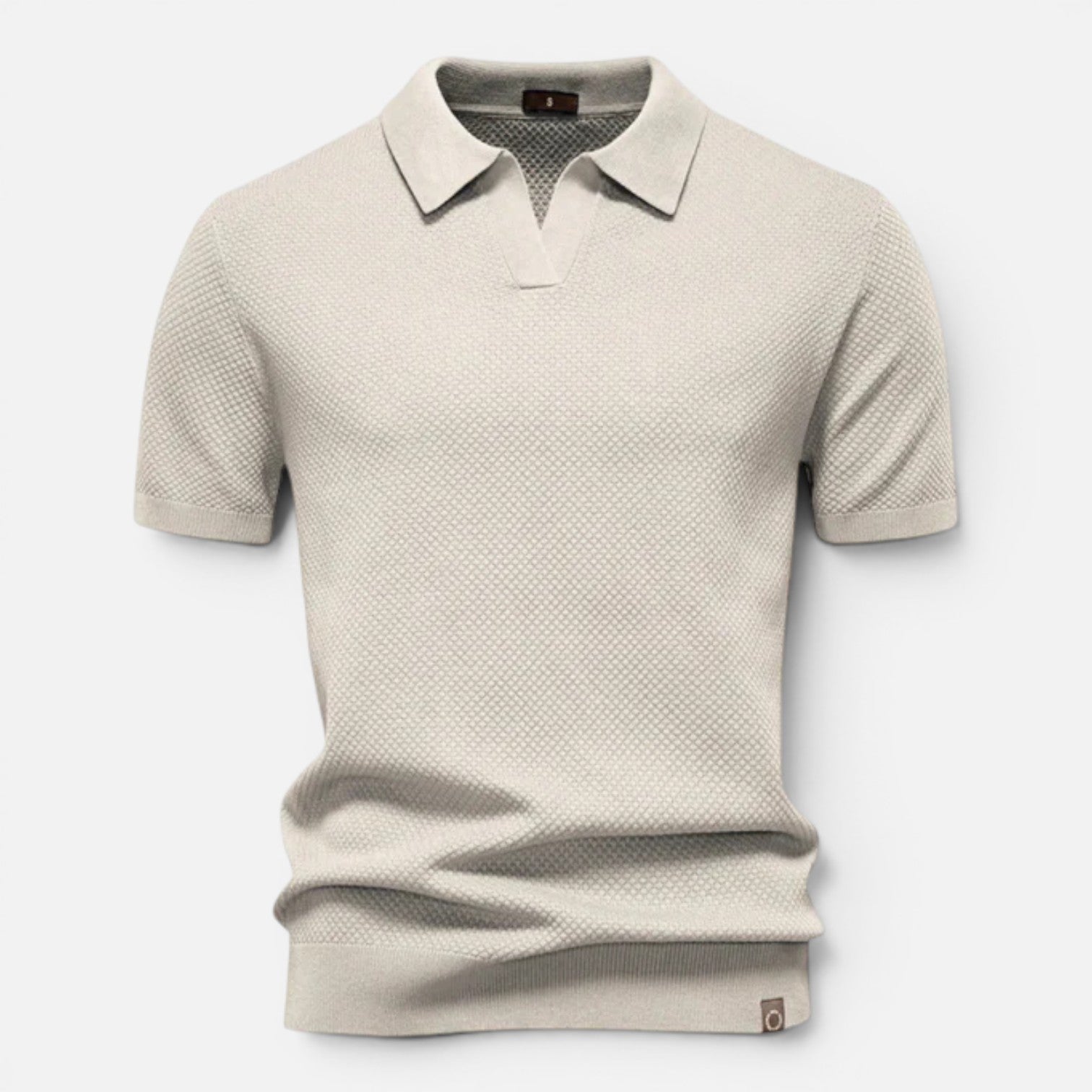 Felorro | Men’s Slim Fit Knit Polo Shirt Lightweight Breathable Wear