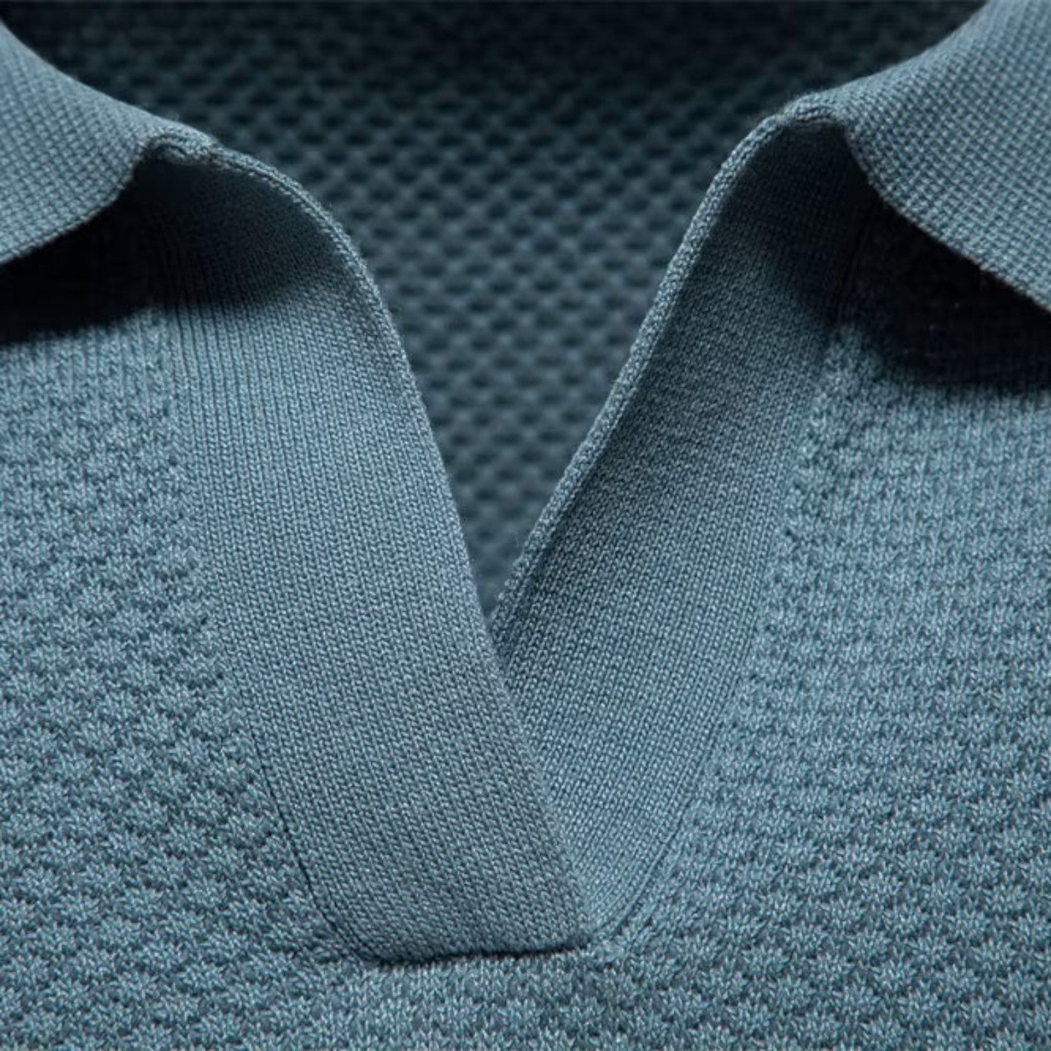 Felorro | Men’s Slim Fit Knit Polo Shirt Lightweight Breathable Wear