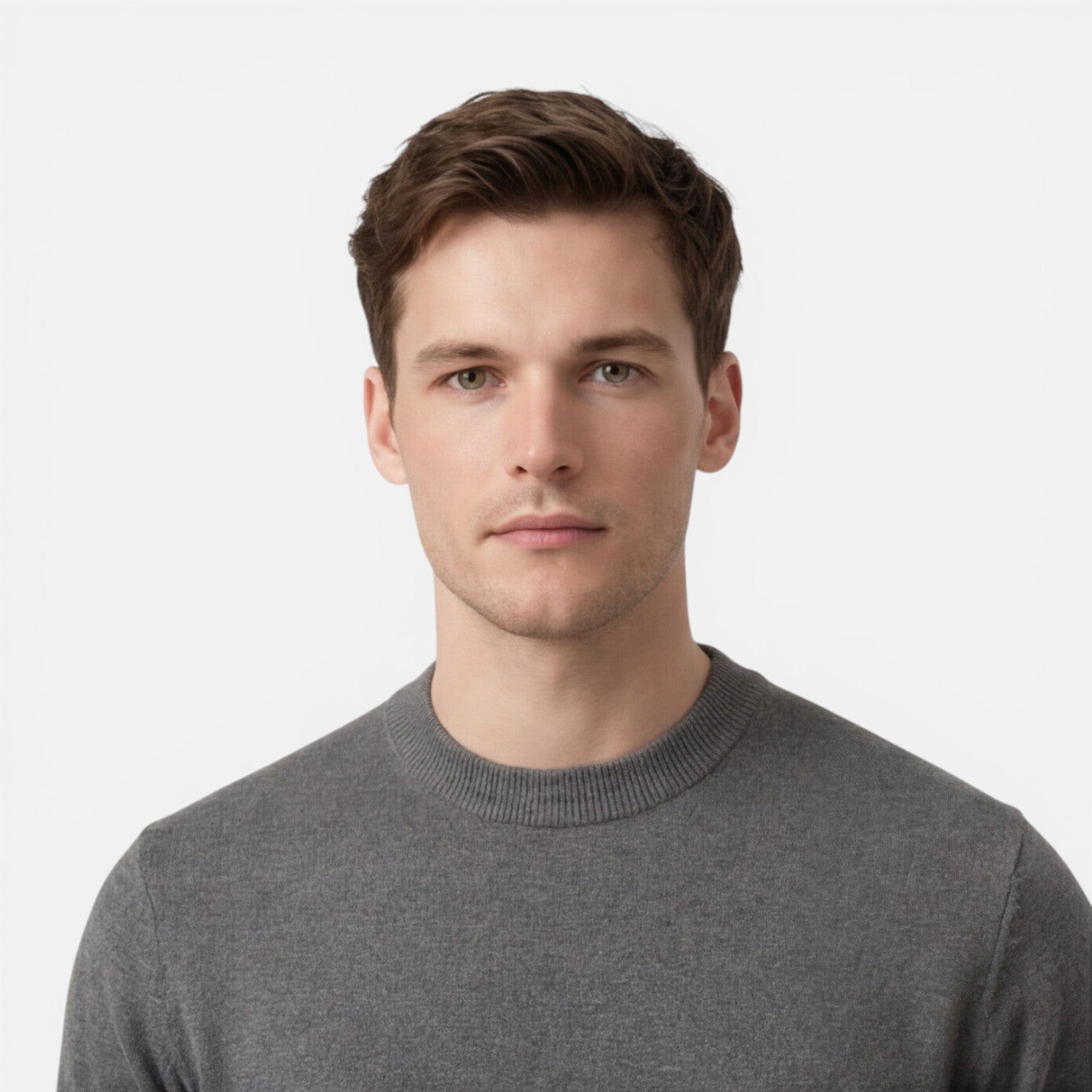 Felorro | Men’s Slim Fit Knit T-Shirt Breathable Cotton Summer Wear