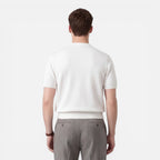 Felorro | Men’s Slim Fit Knit T-Shirt Breathable Cotton Summer Wear