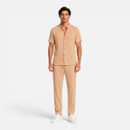 Felorro | Men's Summer Matching Set with Lightweight Shirt and Trousers