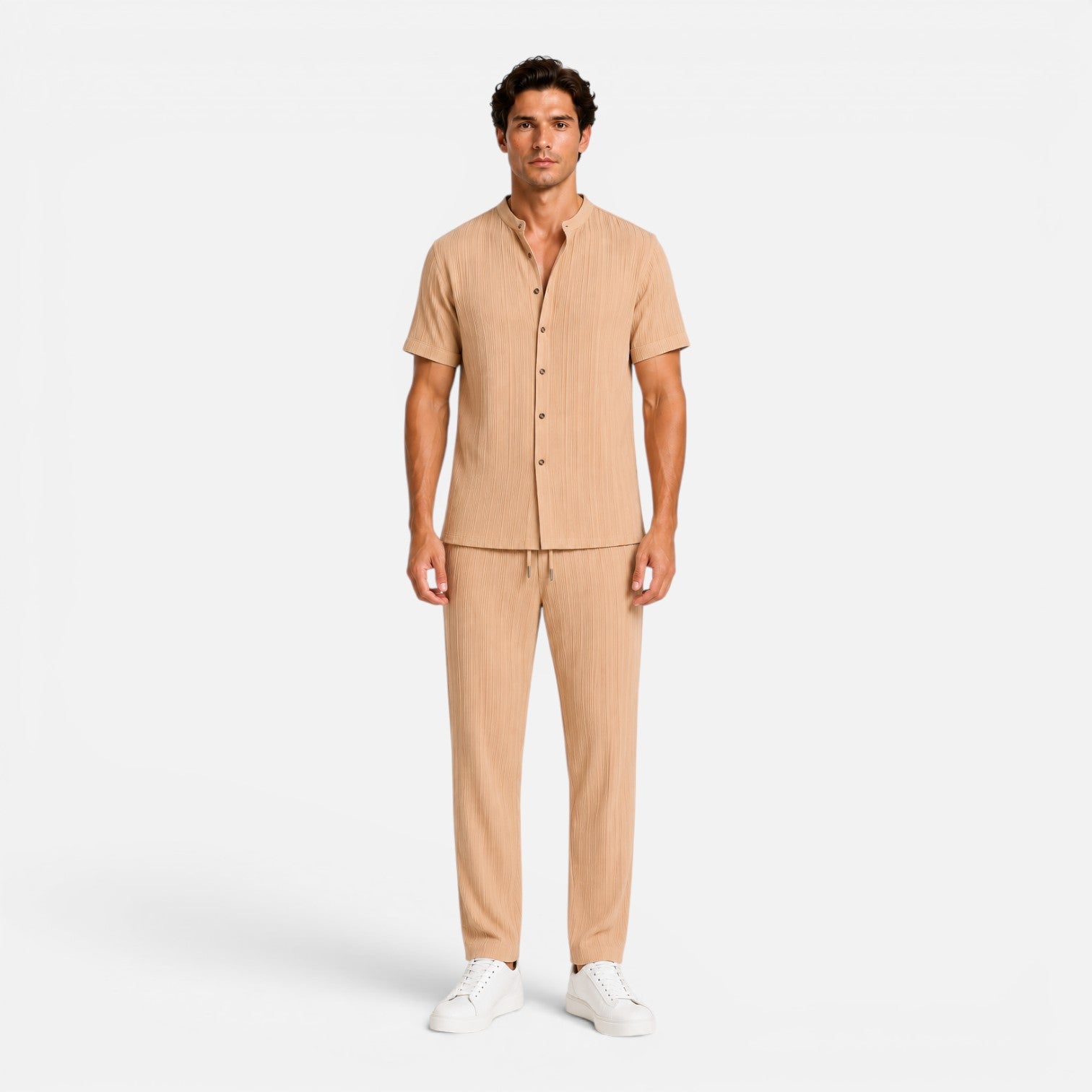 Felorro | Men's Summer Matching Set with Lightweight Shirt and Trousers