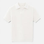 Felorro | Men’s Textured Knit Polo – Lightweight Summer Shirt