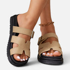 Felorro | Orthopedic Platform Sandals for Women – Adjustable Wide Fit Comfort Sandals