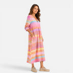 Felorro | Striped Maxi Dress