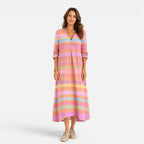 Felorro | Striped Maxi Dress