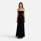Felorro | Women’s Corset Maxi Dress Wedding Guest