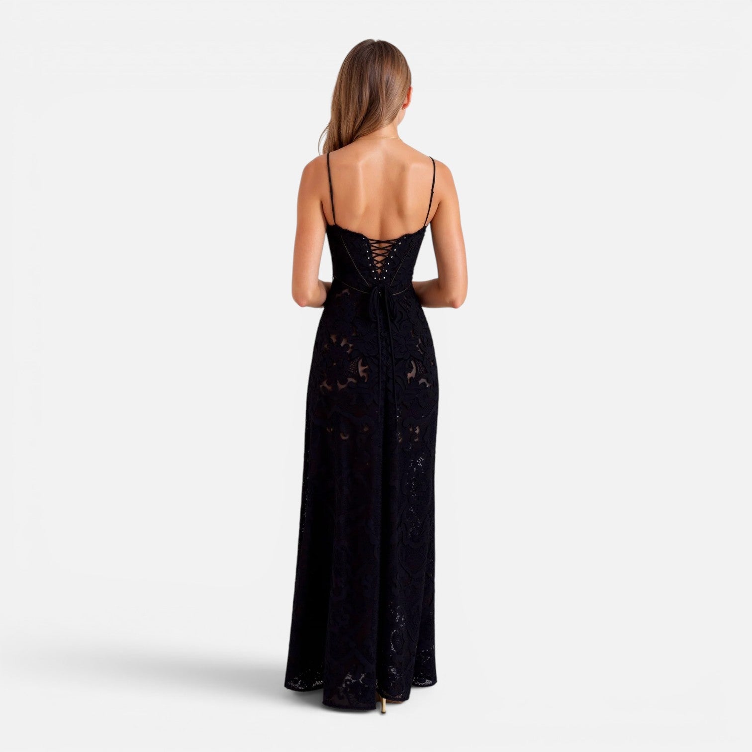 Felorro | Women’s Corset Maxi Dress Wedding Guest
