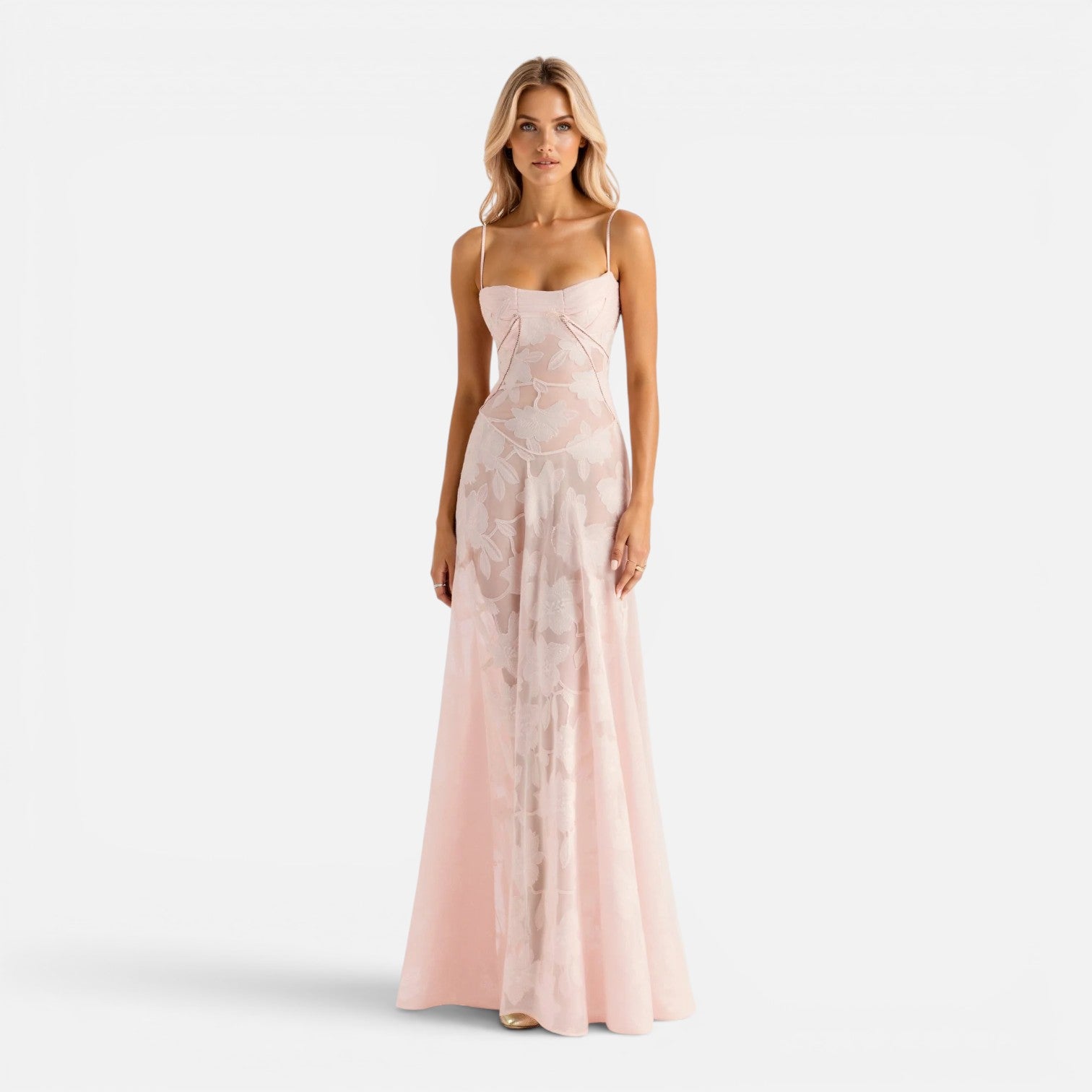 Felorro | Women’s Corset Maxi Dress Wedding Guest