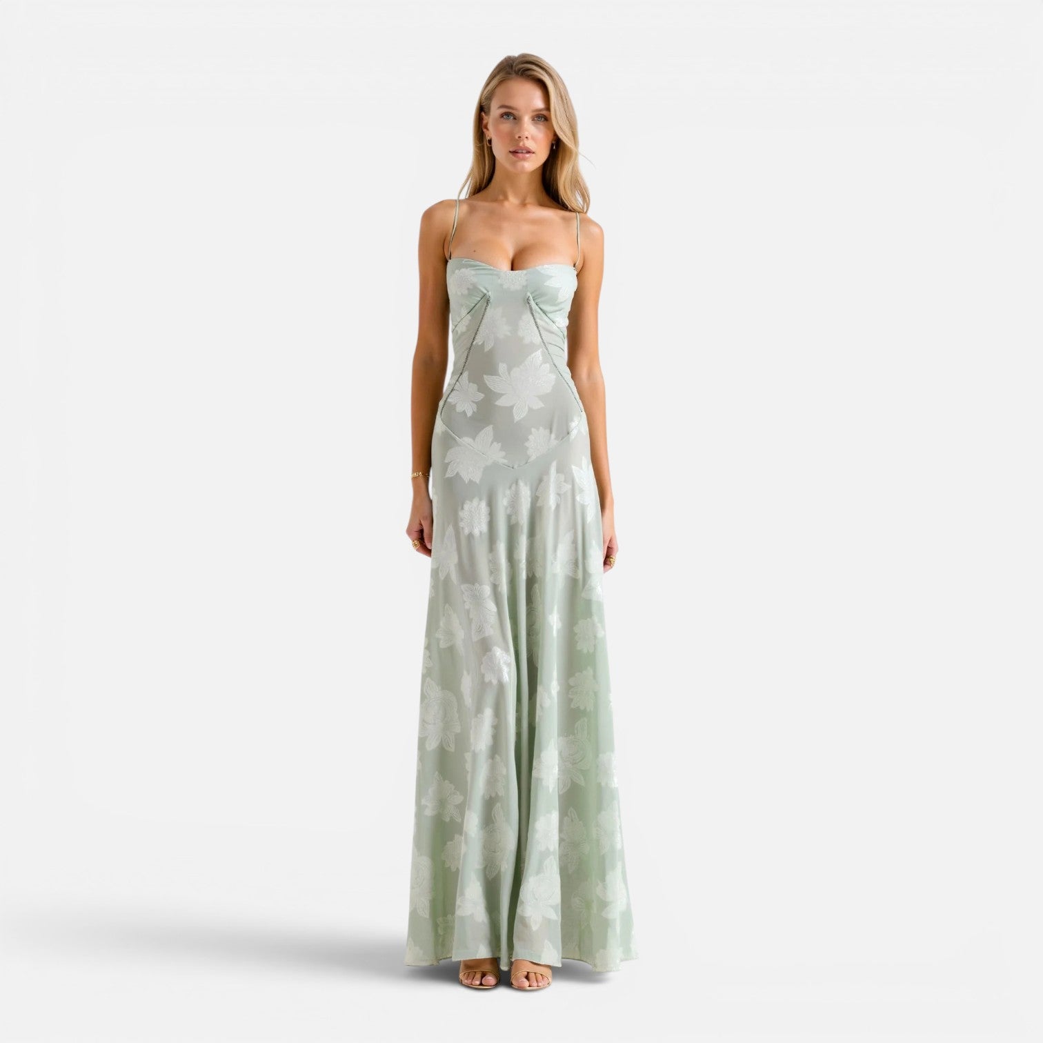Felorro | Women’s Corset Maxi Dress Wedding Guest