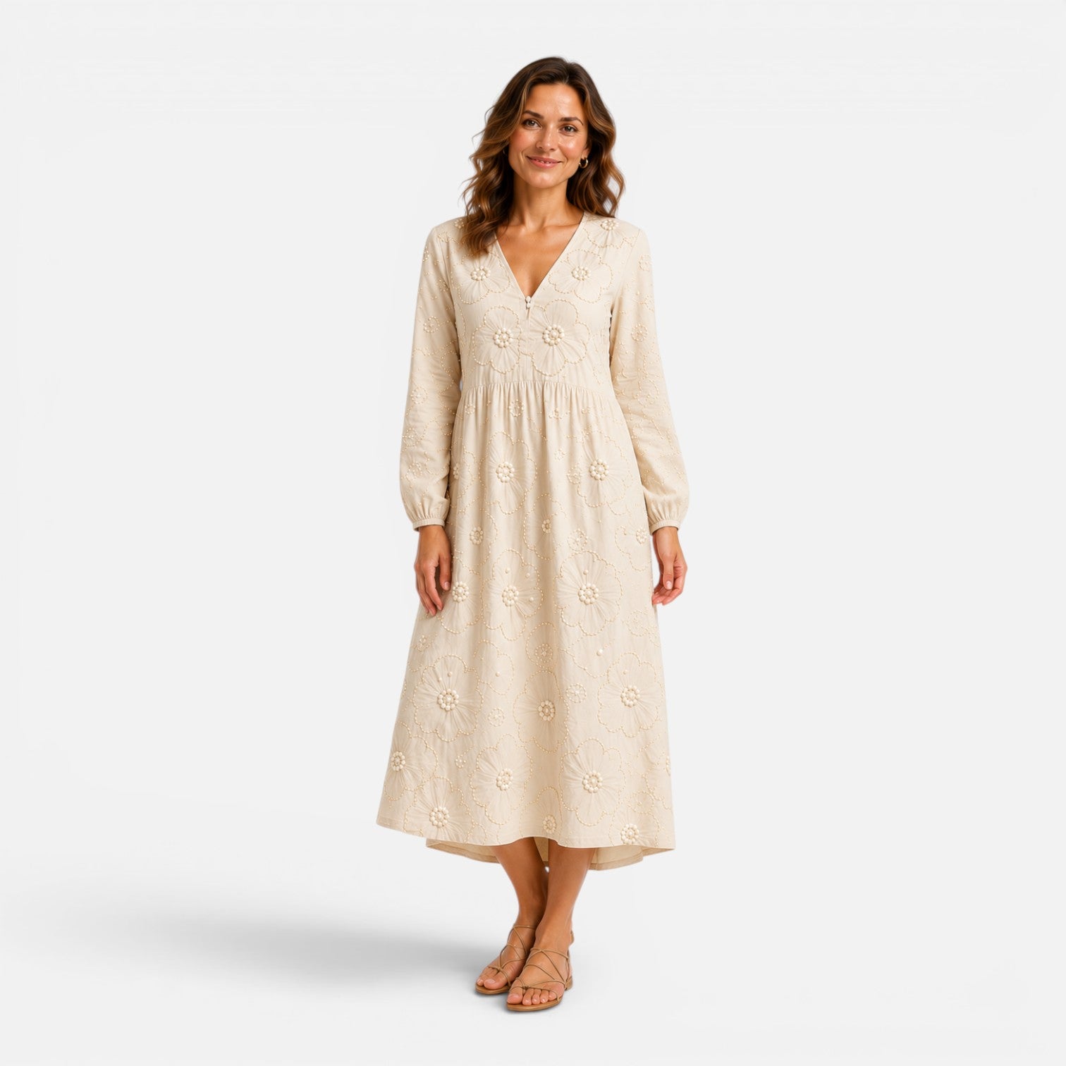 Felorro | Women’s Floral Midi Dress