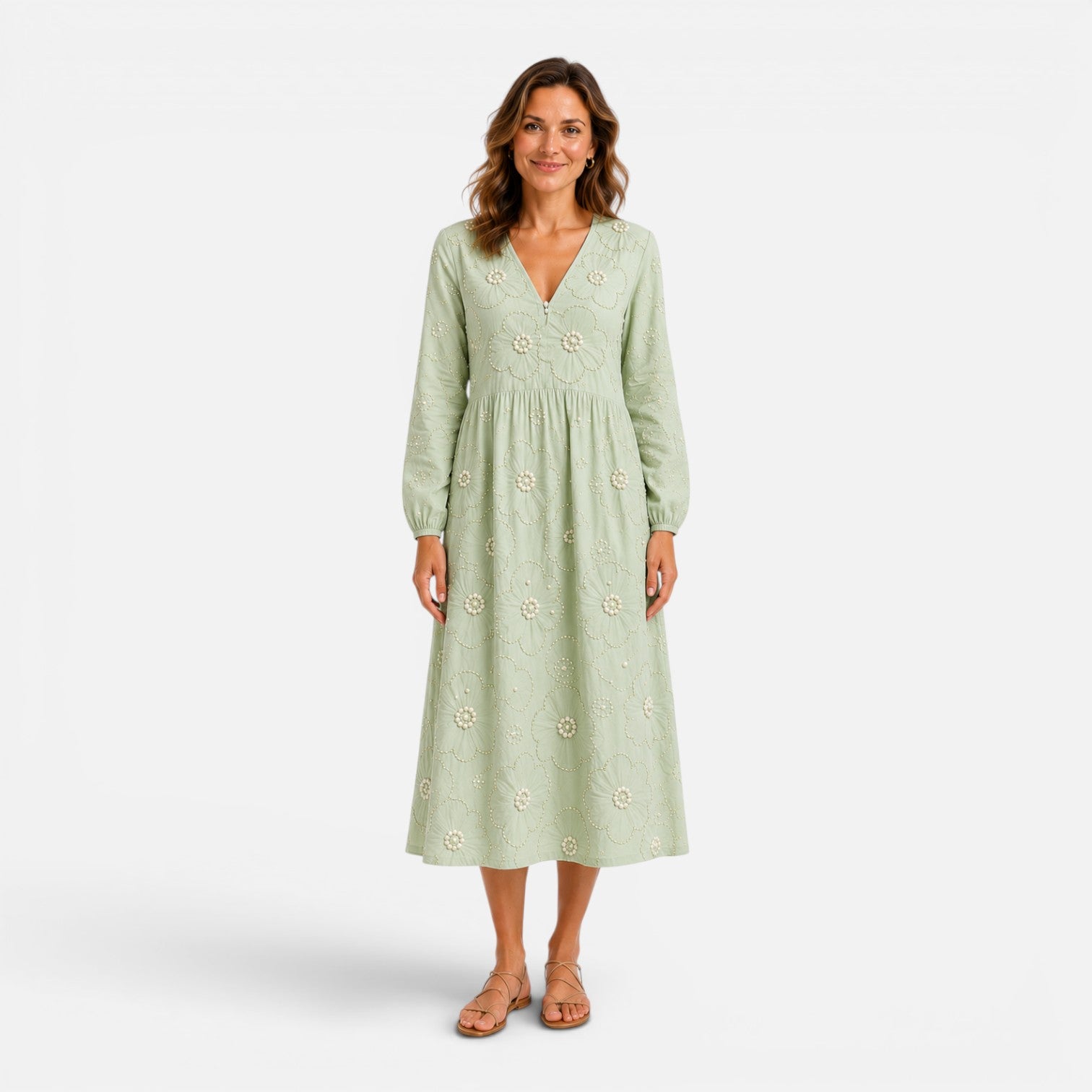 Felorro | Women’s Floral Midi Dress
