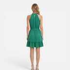 Felorro | Women’s Halter Neck Dress Lightweight Elegant Summer Mini