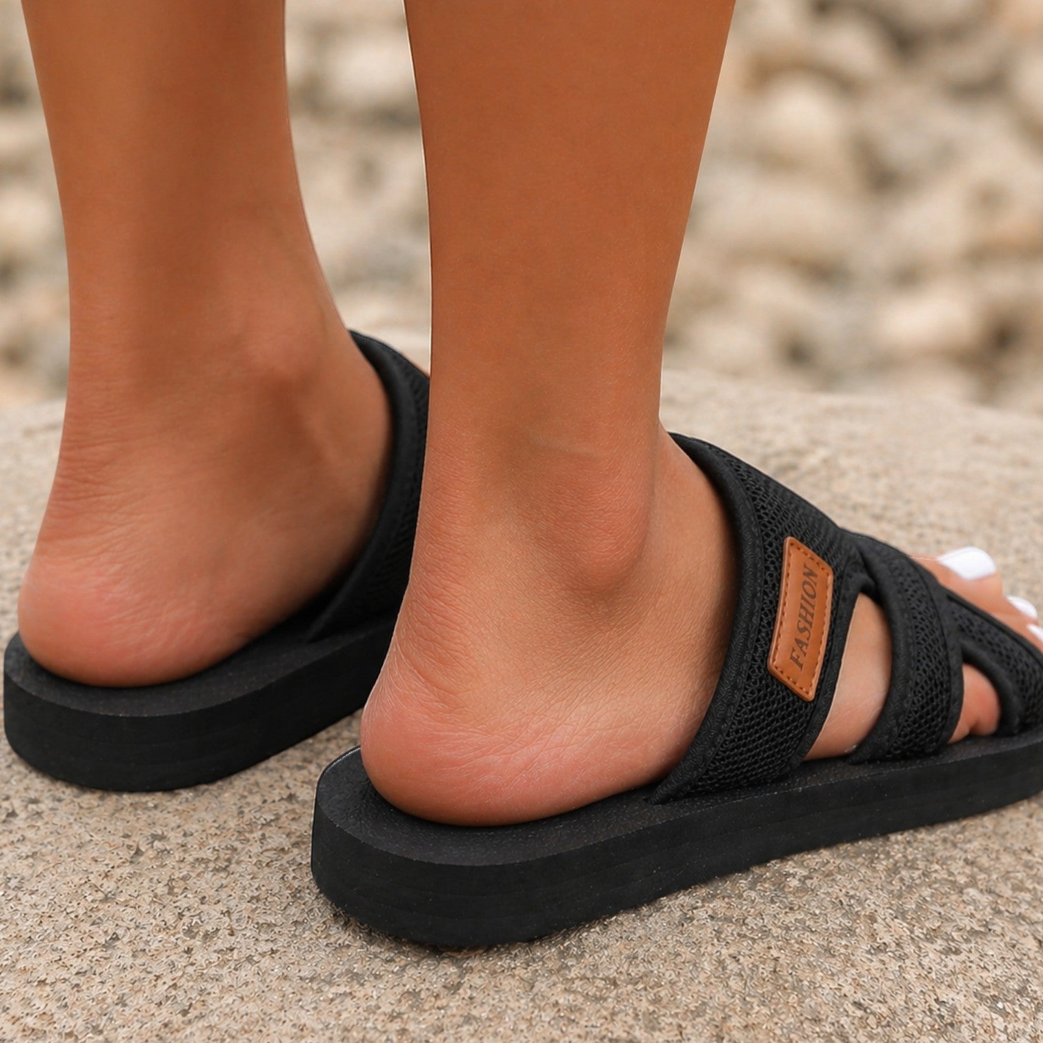 Felorro | Women’s Orthopedic Sandals Breathable Mesh Arch Support Slides