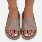 Felorro | Women’s Slide Sandals Soft Cushioned Comfort Non Slip Summer