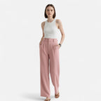 Women’s High Waist Wide Leg Trousers – Tailored Classic Fit