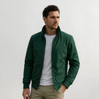 Men’s Lightweight Zip-Up Summer Jacket for Smart Casual Wear
