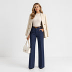 Women’s High Waist Wide Leg Trousers