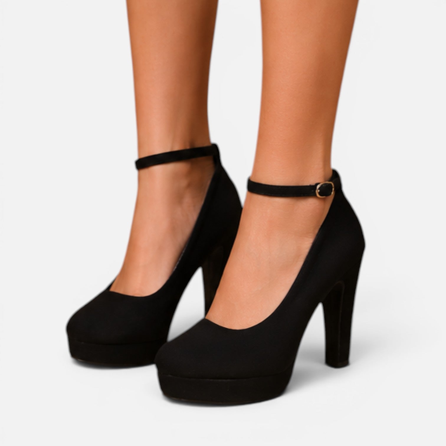 Felorro | Women’s Black Platform Heels for Wedding & Evening Wear