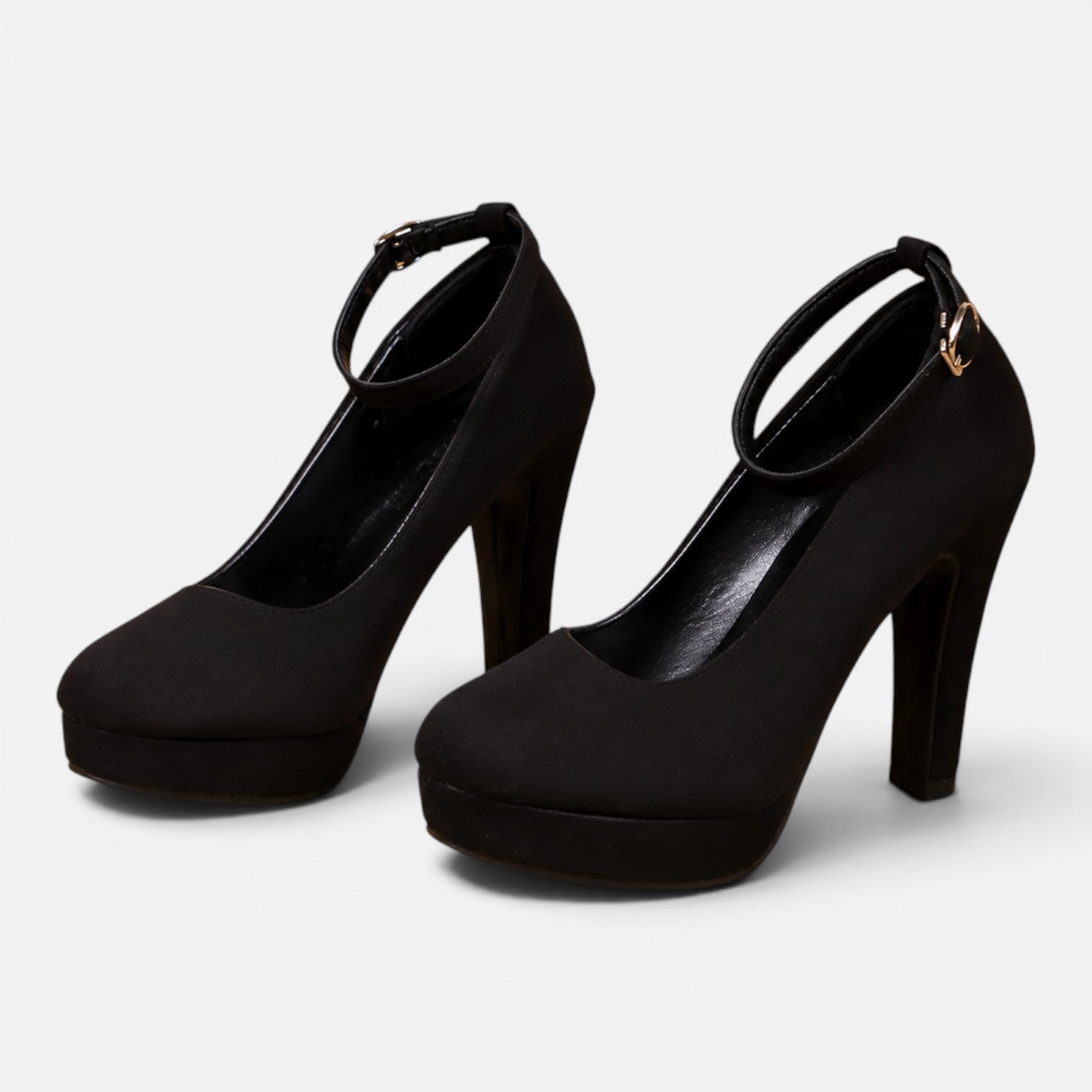 Felorro | Women’s Black Platform Heels for Wedding & Evening Wear